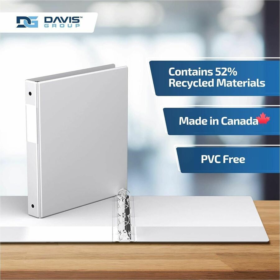 Davis Group&reg; Essential Premium Economy Round Ring Binder - 231100