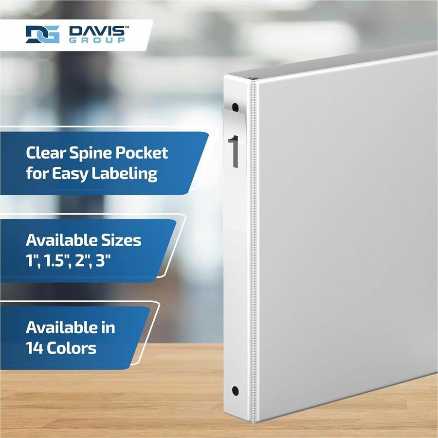 Davis Group&reg; Essential Premium Economy Round Ring Binder - 231100