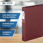 Davis Group Premium Economy, Round Ring, Binder, (Burgundy, 1") - 231108
