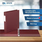 Davis Group Premium Economy, Round Ring, Binder, (Burgundy, 1") - 231108