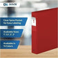 Davis Group Premium Economy, Round Ring, Binder, (Red, 1.5") - 231203