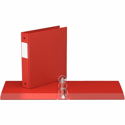 Davis Group Premium Economy, Round Ring, Binder, (Red, 1.5")