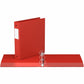 Davis Group Premium Economy, Round Ring, Binder, (Red, 1.5")