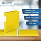 Davis Premium Economy, Round Ring, Binder, (Yellow, 1.5") - 231205