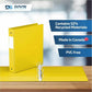 Davis Premium Economy, Round Ring, Binder, (Yellow, 1.5") - 231205