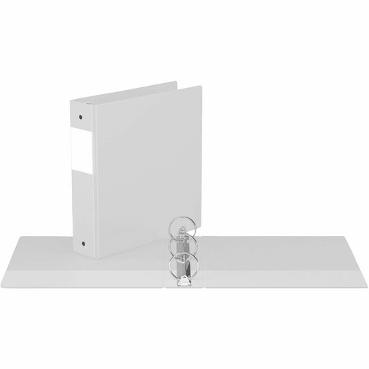 Davis Premium Economy, Round Ring, Binder, (White, 2")