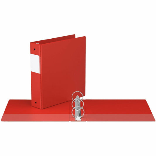 Davis Group Premium Economy, Round Ring, Binder, (Red, 2")