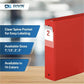 Davis Group Premium Economy, Round Ring, Binder, (Red, 2") - 231303