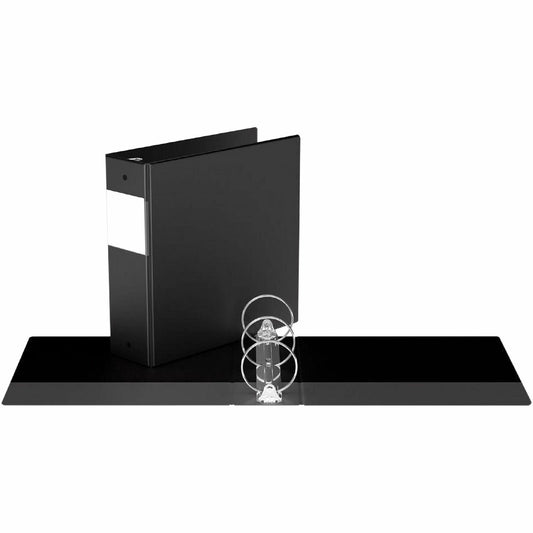 Davis Group Premium Economy, Round Ring, Binder, (Black, 3")