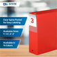Davis Group Premium Economy, Round Ring, Binder, (Red, 3") - 231403