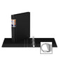 QuickFit Heavy-Duty Commercial Binder, 3-Ring D-Ring Binder, Black, 1 Inch - 29011