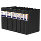 QuickFit Heavy-Duty Commercial Binder, 3-Ring D-Ring Binder, Black, 1 Inch - 29011
