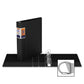 QuickFit Heavy-Duty Commercial Binder, 3-Ring D-Ring Binder, Black, 1.5 Inch - 29021