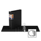 QuickFit Heavy-Duty Commercial Binder, 3-Ring D-Ring Binder, Black, 2 Inch - 29031