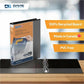 QuickFit View Binder, 3-Ring Binder, Angle D Ring, 1 Inch, Black - 870101