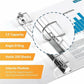 QuickFit View Binder, 3-Ring Binder, Angle D Ring, 1.5 Inch, White - 870200