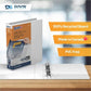 QuickFit View Binder, 3-Ring Binder, Angle D Ring, 1.5 Inch, White - 870200
