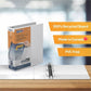 QuickFit View Binder, 3-Ring Binder, Angle D Ring, 2 Inch, White - 870300