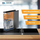 QuickFit View Binder, 3-Ring Binder, Angle D Ring, 2 Inch, Black - 870301