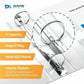 QuickFit View Binder, 3-Ring Binder, Angle D Ring, 3 Inch, White - 870500