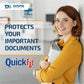 QuickFit View Binder, 3-Ring Binder, Angle D Ring, 3 Inch, White - 870500