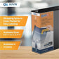 QuickFit View Binder, 3-Ring Binder, Angle D Ring, 3 Inch, Black - 870501