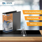 QuickFit View Binder, 3-Ring Binder, Angle D Ring, 3 Inch, Black - 870501