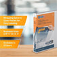 QuickFit Clear-View Binder, 3-Ring Binder, Round Ring, 1 Inch, White - 871100