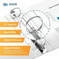 QuickFit Clear-View Binder, 3-Ring Binder, Round Ring, 1.5 Inch, White - 871200