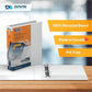 QuickFit Clear-View Binder, 3-Ring Binder, Round Ring, 1.5 Inch, White - 871200