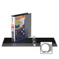 QuickFit Clear-View Binder, 3-Ring Binder, Round Ring, 1.5 Inch, Black - 871201