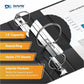QuickFit Clear-View Binder, 3-Ring Binder, Round Ring, 1.5 Inch, Black - 871201