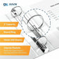 QuickFit Clear-View Binder, 3-Ring Binder, Round Ring, 2 Inch, White - 871300