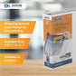 QuickFit Clear-View Binder, 3-Ring Binder, Round Ring, 2 Inch, White - 871300