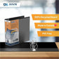 QuickFit Clear-View Binder, 3-Ring Binder, Round Ring, 3 Inch, Black - 871401