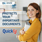QuickFit View Binder, 3-Ring Binder, Angle D Ring, 5/8 Inch, White - 87A000