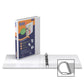 QuickFit View Binder, 3-Ring Binder, Angle D Ring, 5/8 Inch, White - 87A000