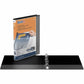QuickFit View Binder, 3-Ring Binder, Angle D Ring, 5/8 Inch, Black