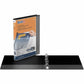 QuickFit View Binder, 3-Ring Binder, Angle D Ring, 5/8 Inch, Black