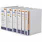 QuickFit Heavy-Duty View Binder, 3-Ring D-Ring Binder, White, 3 Inch - 89050