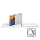 QuickFit Heavy-Duty Landscape 3-Ring Binder, D-Ring, View Binder, 1 Inch, White - 94010