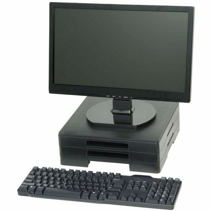 DAC&reg; MP-106 Ergonomic Monitor Riser Block, Black - 02151