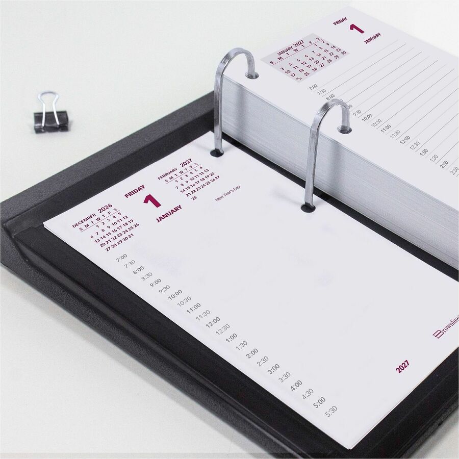 Brownline Daily Calendar Refill for C2S Stand, English - C2R