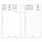 Brownline Daily Calendar Refill for C2S Stand, English
