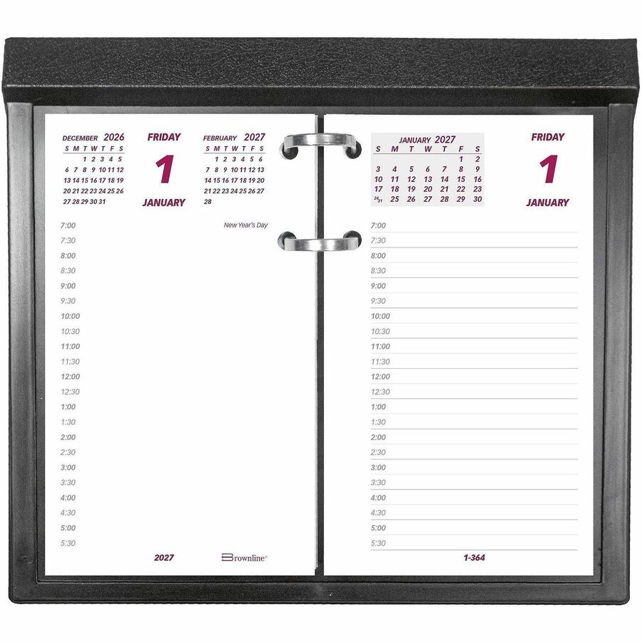 Brownline Daily Calendar Refill for C2S Stand, English - C2R