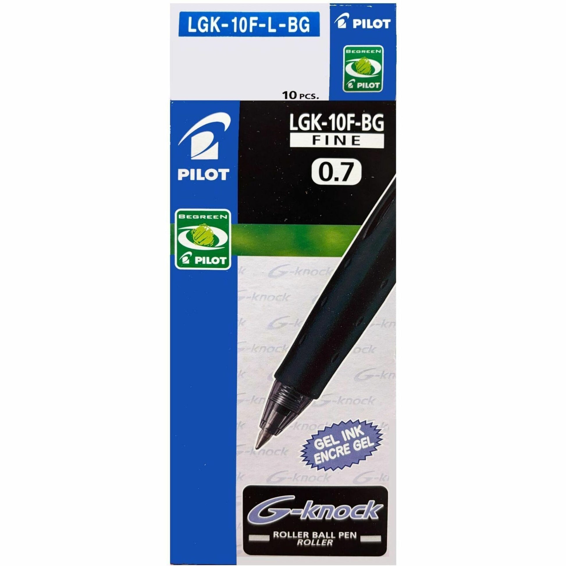 Pilot BeGreen G-Knock Retractable Gel Pen