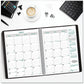 Blueline EcoLogix 14-Month Monthly Planner, 11" x 8-1/2" , English - CB435W.BLK