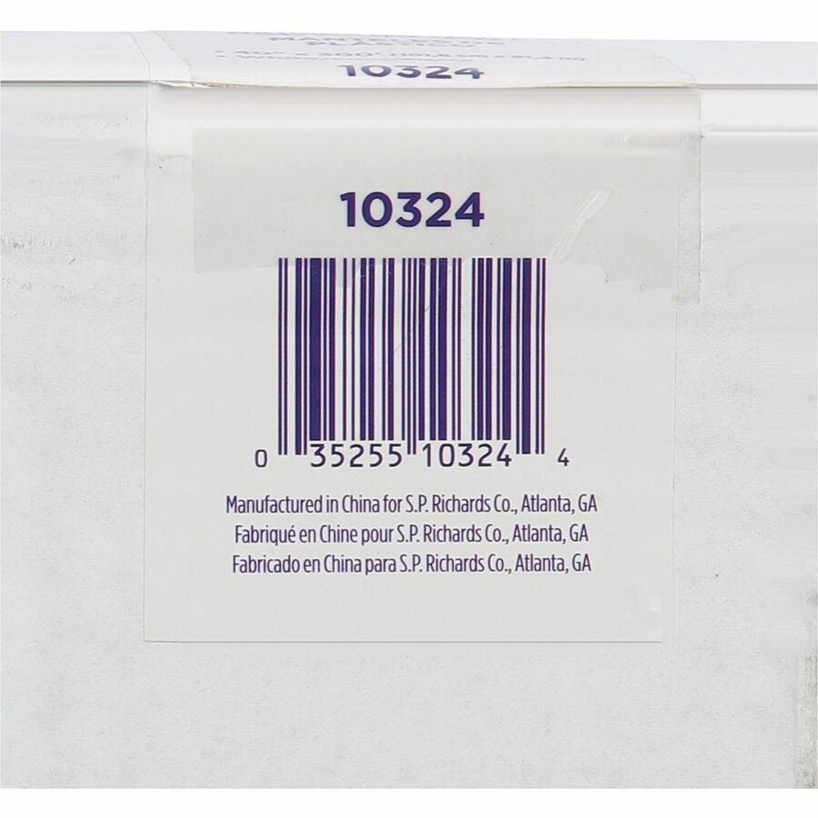 Genuine Joe Banquet-Size Plastic Tablecover - 10324