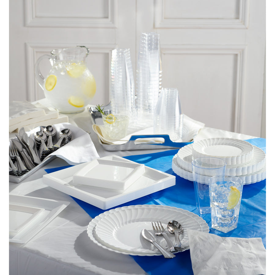 Genuine Joe Plastic Rectangular Table Covers - 10325