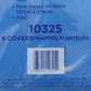 Genuine Joe Plastic Rectangular Table Covers - 10325